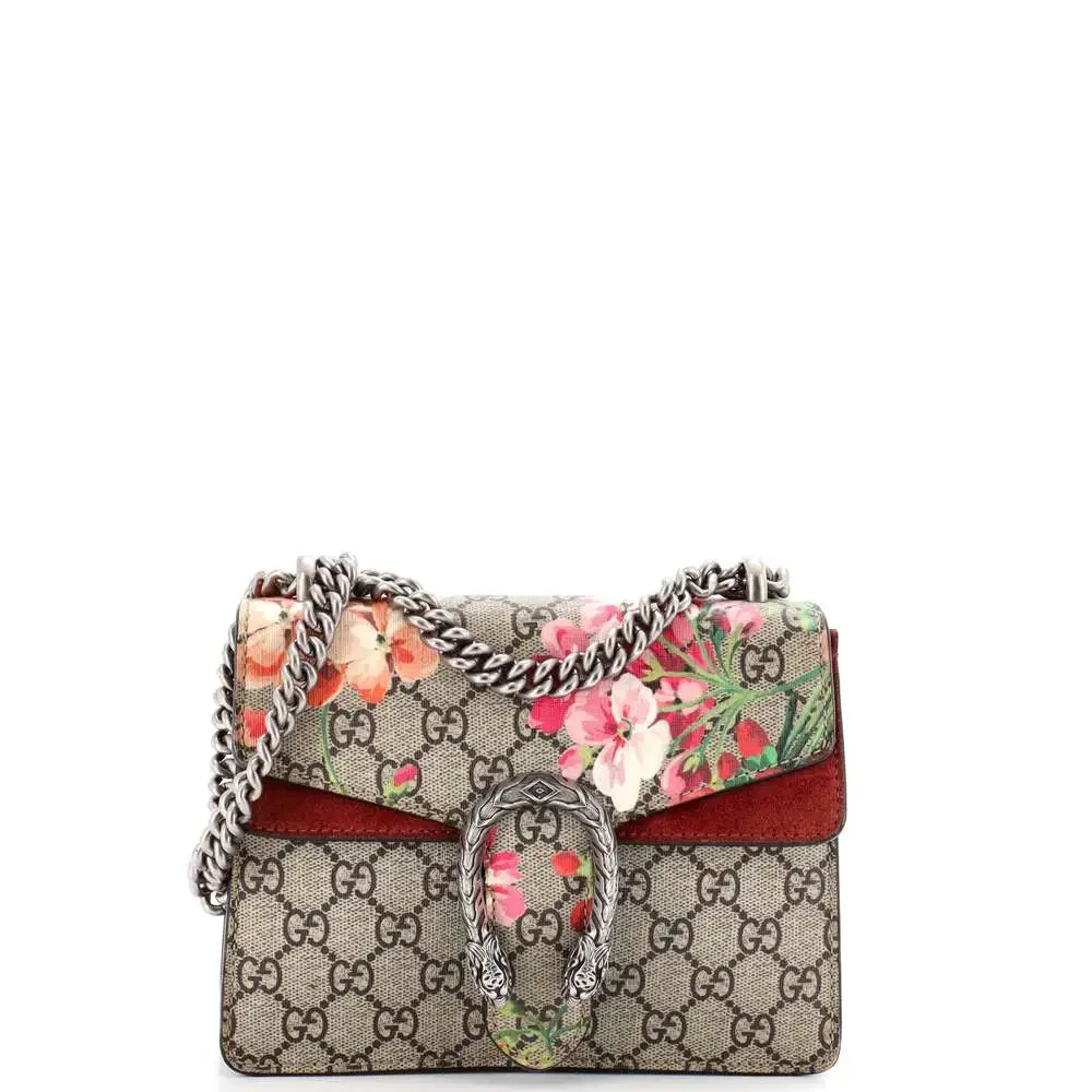 Gucci Dionysus Bag Blooms Print Gg #233304G95B - Picture 1 of 7